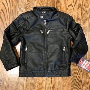 Kids leather jacket
